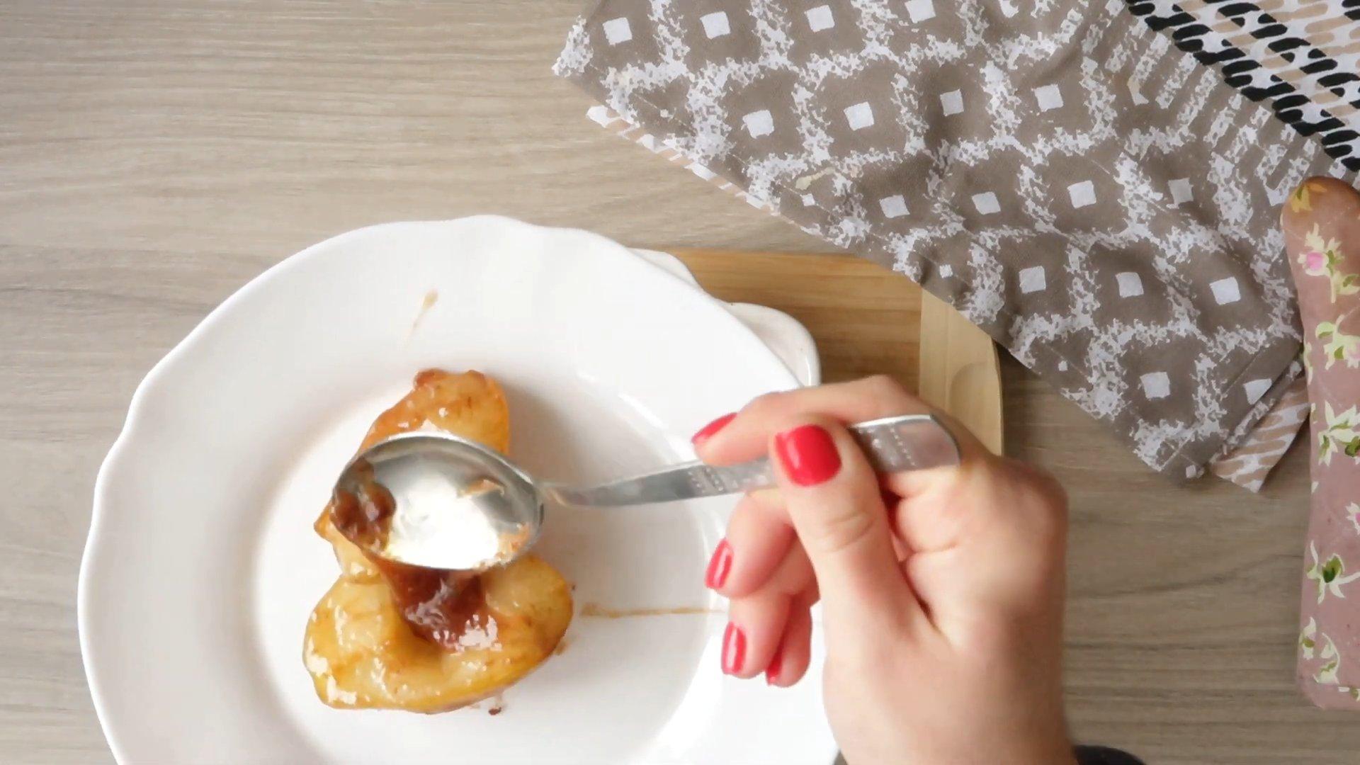 وصفة - حلوى الكمثرى بالكراميل - الخطوة 7