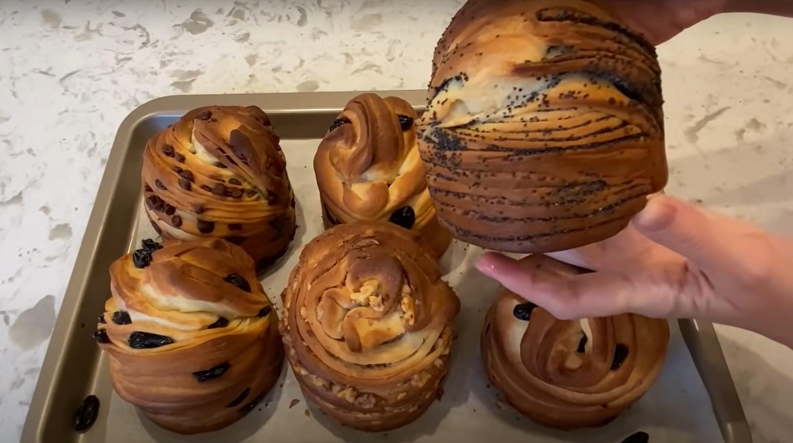 Recepta - Kulich Cruffin de llavors de rosella: Recepta pas a pas amb fotos - Pas 11