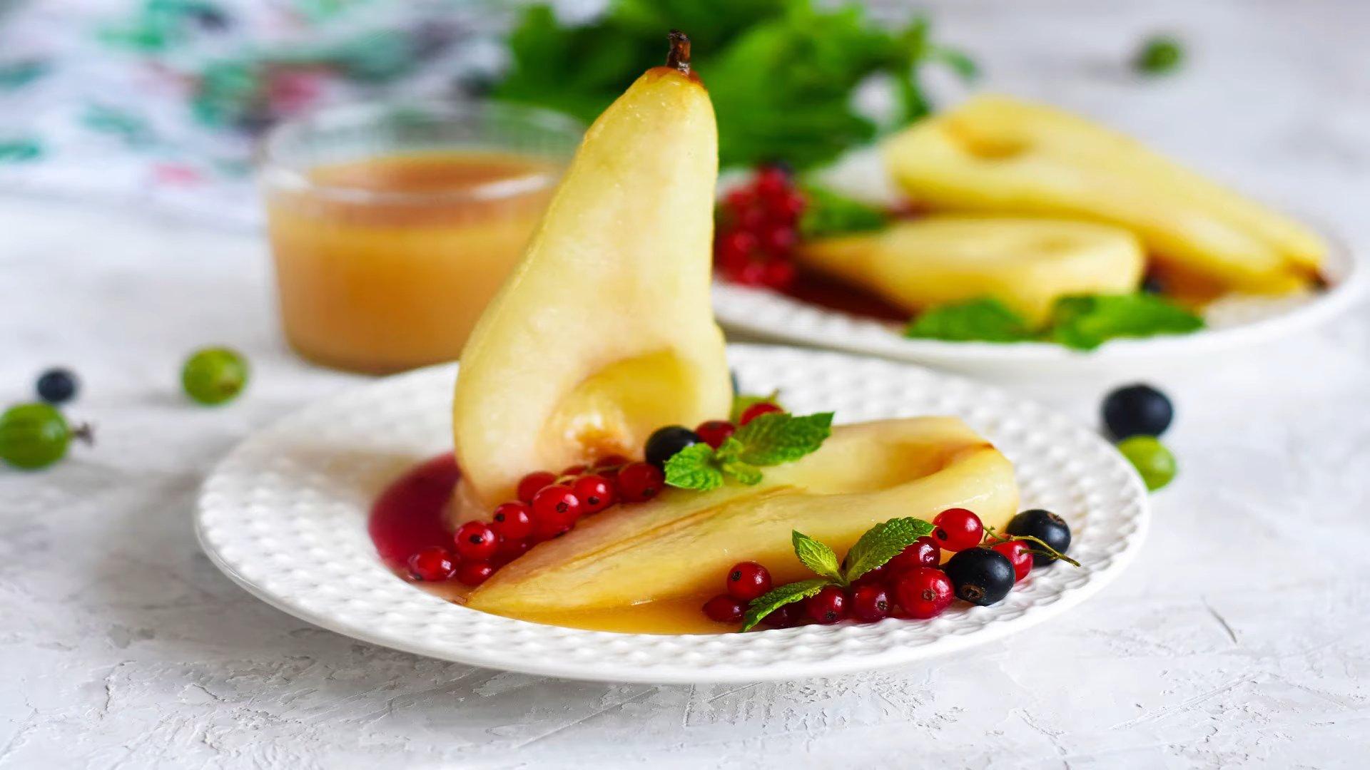 وصفة - كمثرى بالكراميل في المقلاة - الخطوة 8