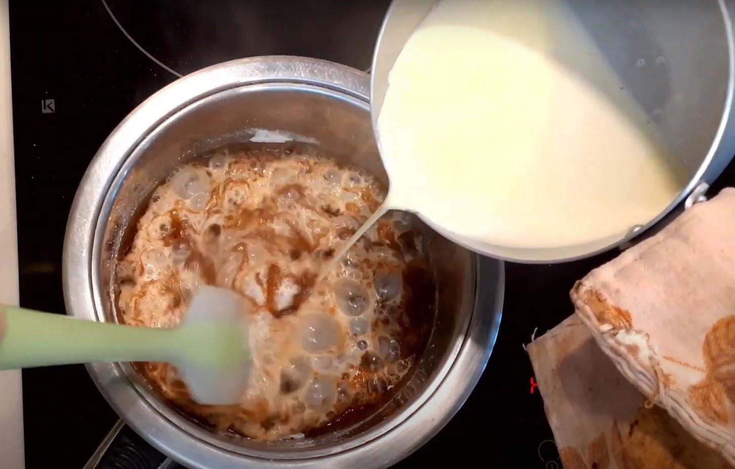 وصفة - حشوة كيك الكراميل الكريمية - الخطوة 3