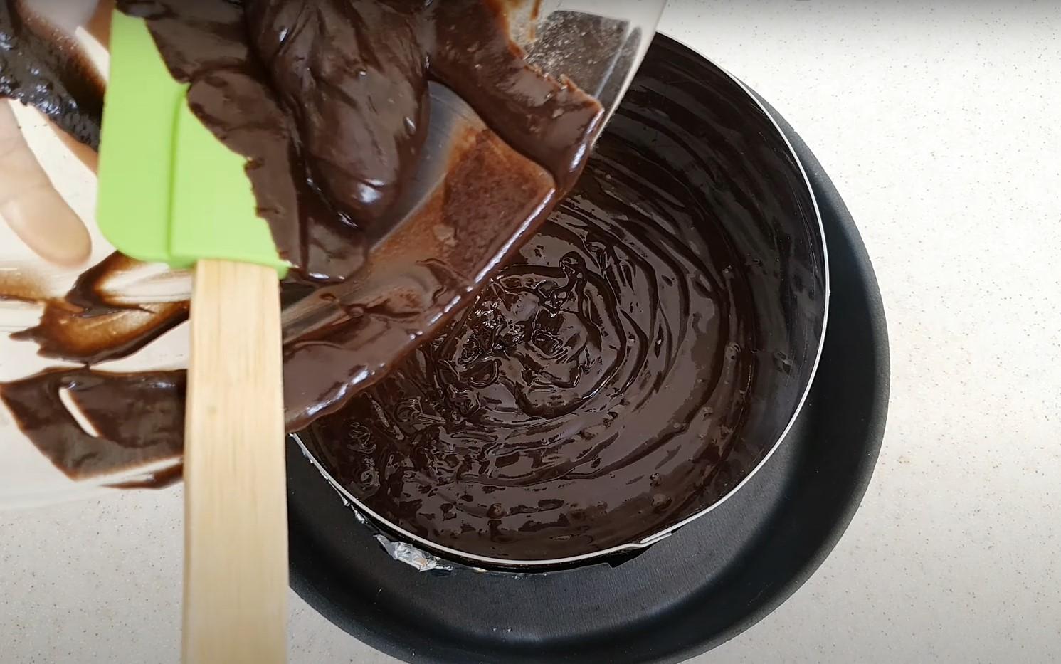 وصفة - كعكة إسفنجية بالشوكولاتة للصيام - الخطوة 9