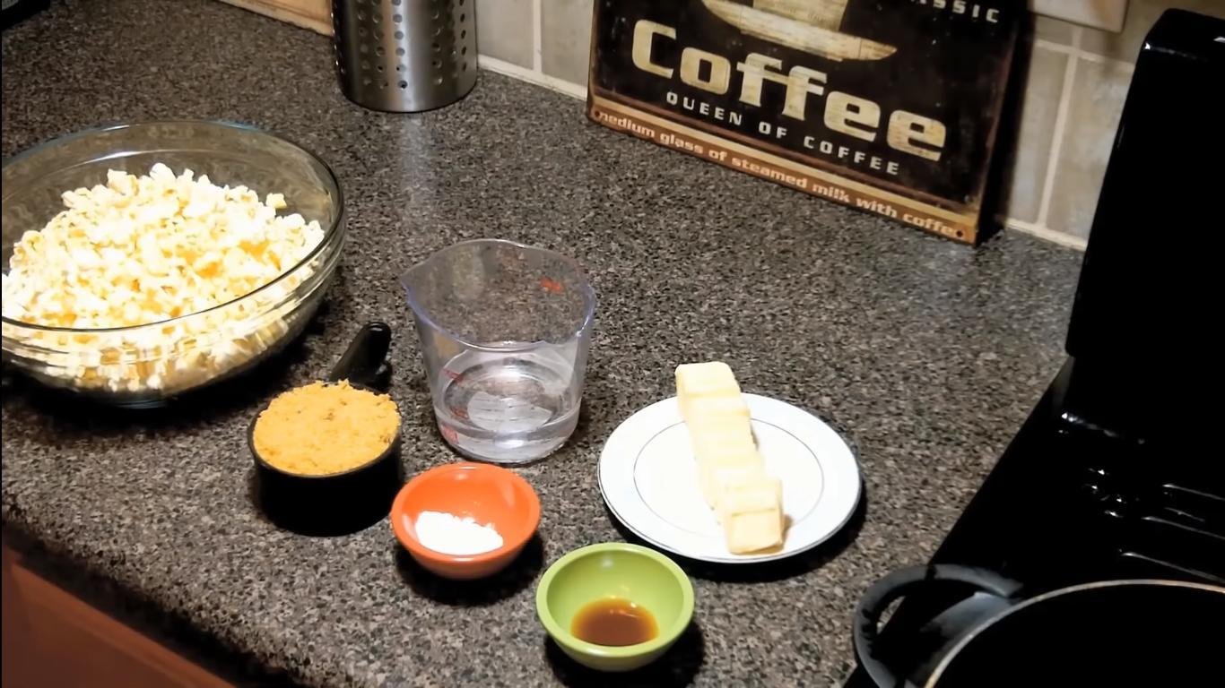 Resipi - Caramel Popcorn na may Corn Syrup - Hakbang 1