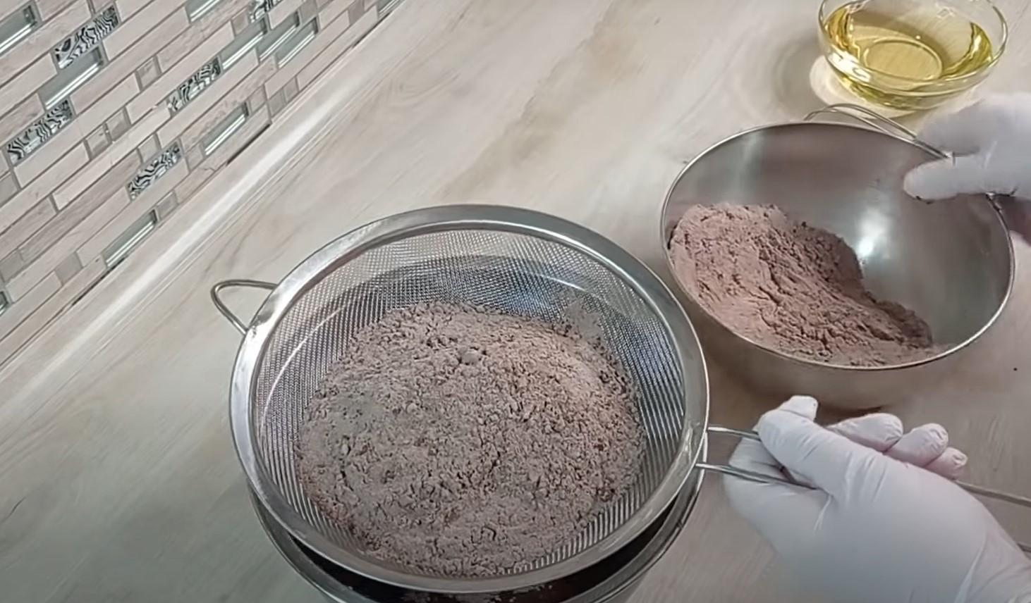 وصفة - كيكة إسفنجية بدون بيض بالماء - الخطوة 5