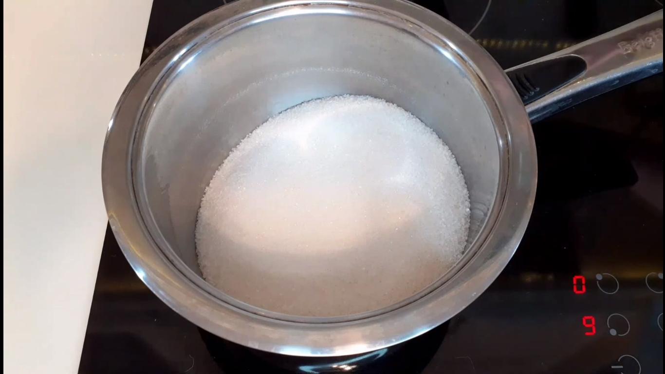 وصفة - كراميل بدون زبدة - الخطوة 1