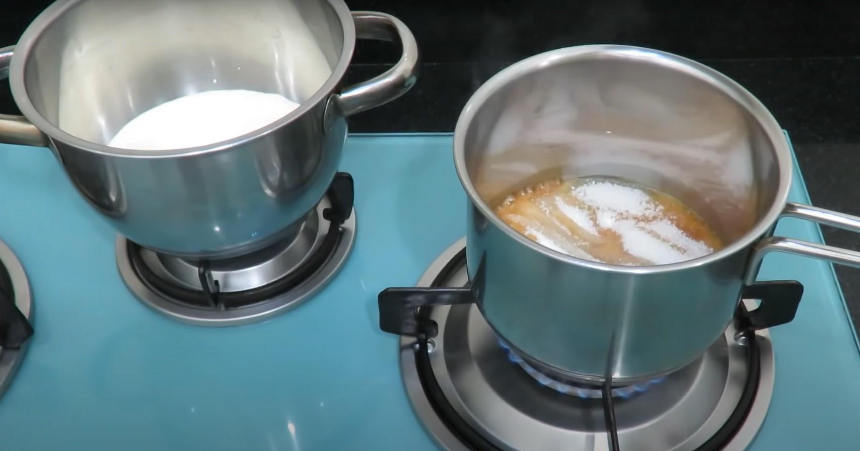 وصفة - كريمة الكراميل للإكلير - الخطوة 2