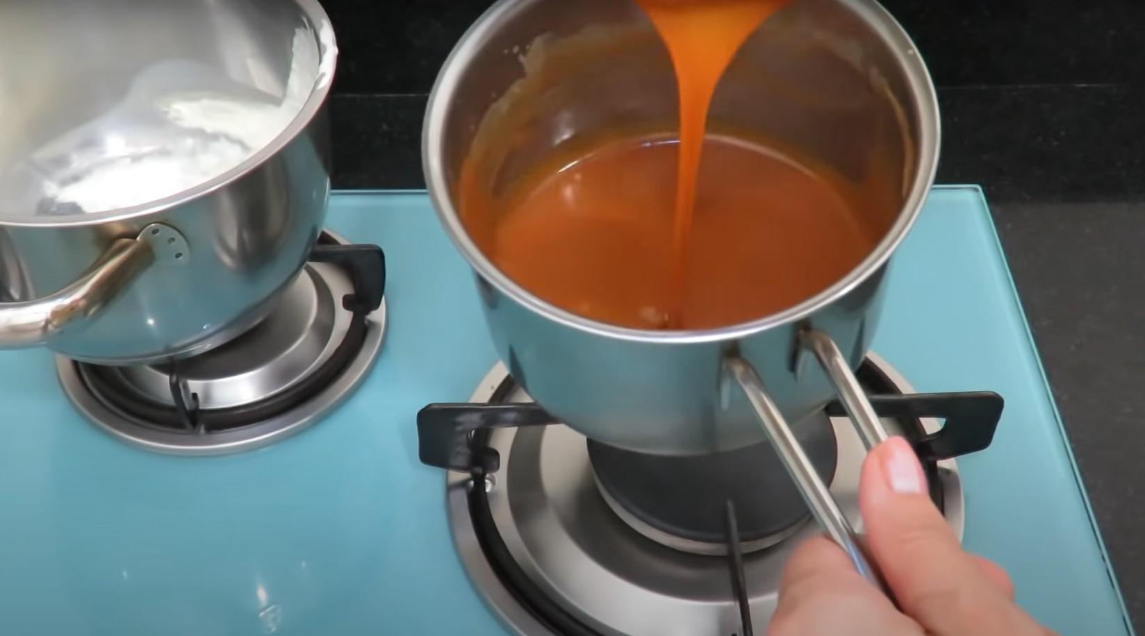 وصفة - كريمة الكراميل للإكلير - الخطوة 4