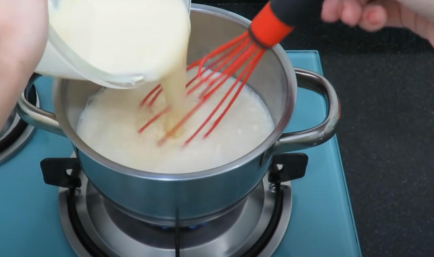 وصفة - كريمة الكراميل للإكلير - الخطوة 8