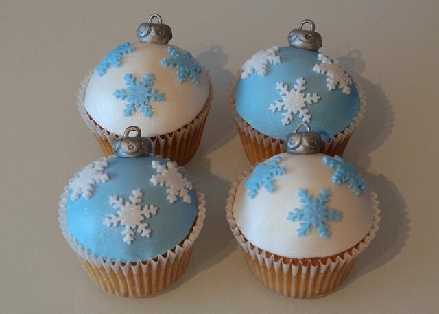 أفكار لتزيين الكب كيك - زينة شجرة عيد الميلاد - صور