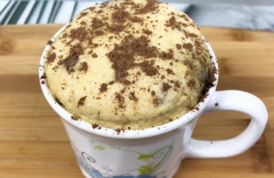 صورة لكعكة كوب خالية من الحليب