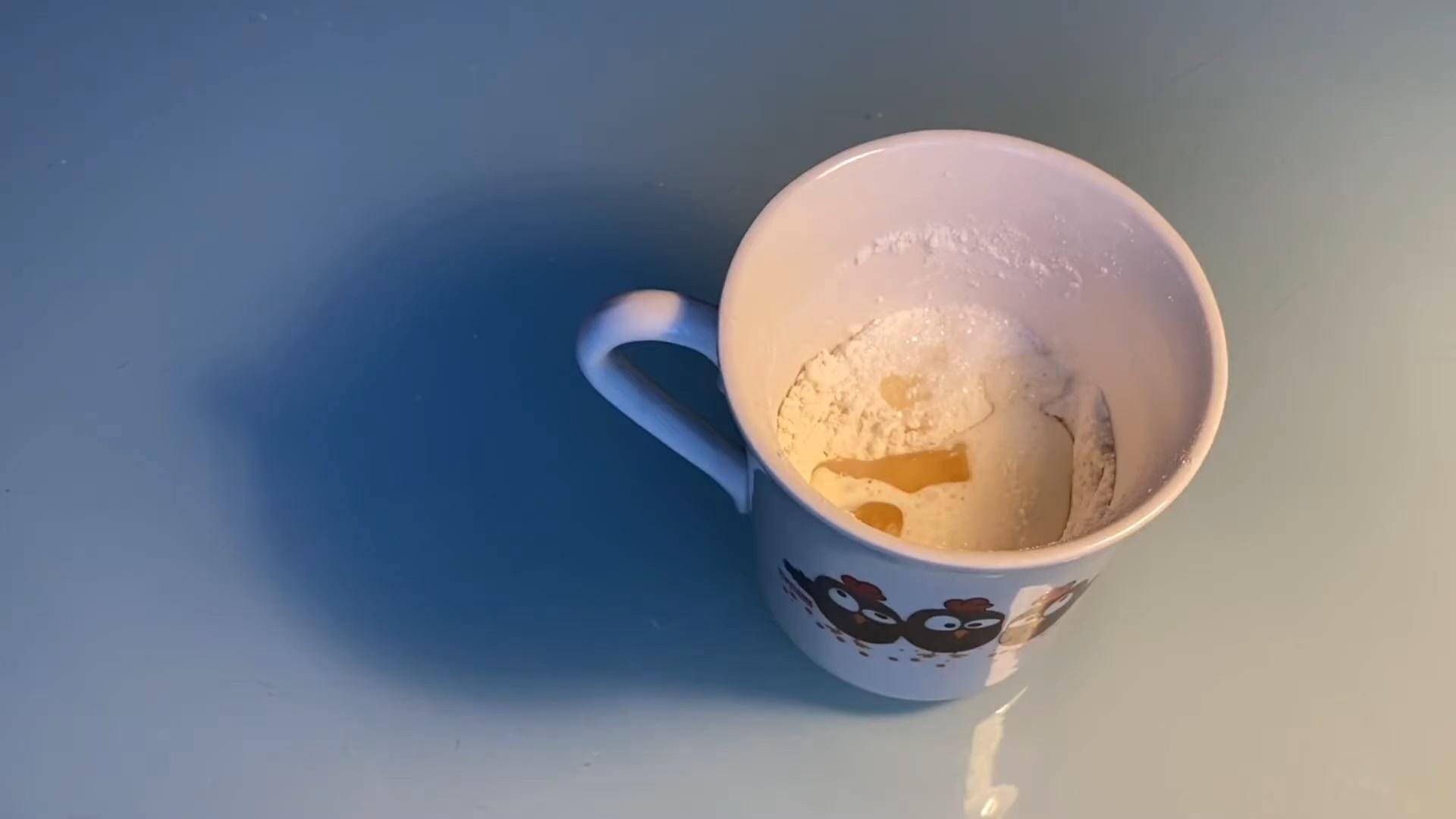 Recette - Gâteau Oreo en tasse (sans cacao) - Étape 3