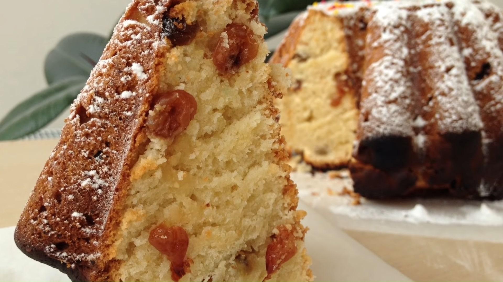 Recepta - Pastís de Pasqua amb mató i panses - Pas 8