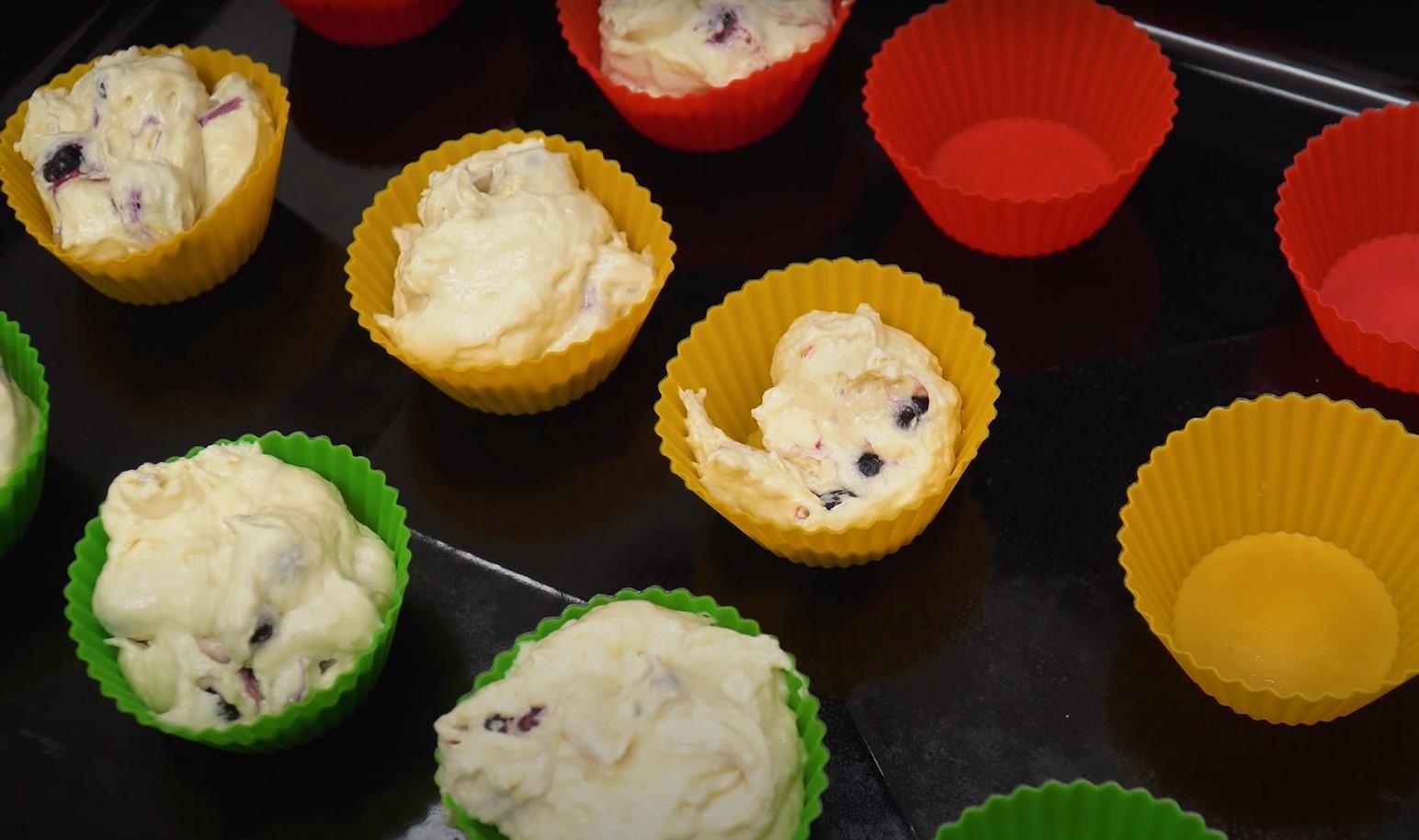 وصفة - كعكات الكفير مع قشر الليمون - الخطوة 11