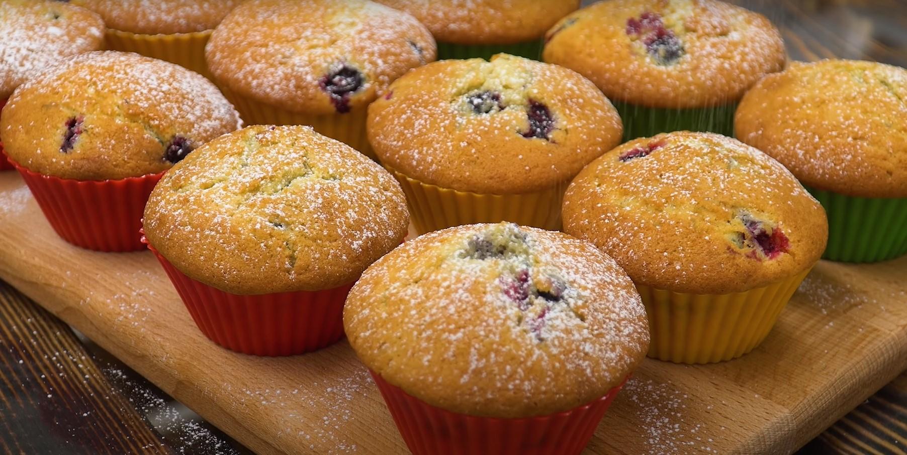 وصفة - كعكات الكفير مع قشر الليمون - الخطوة 12