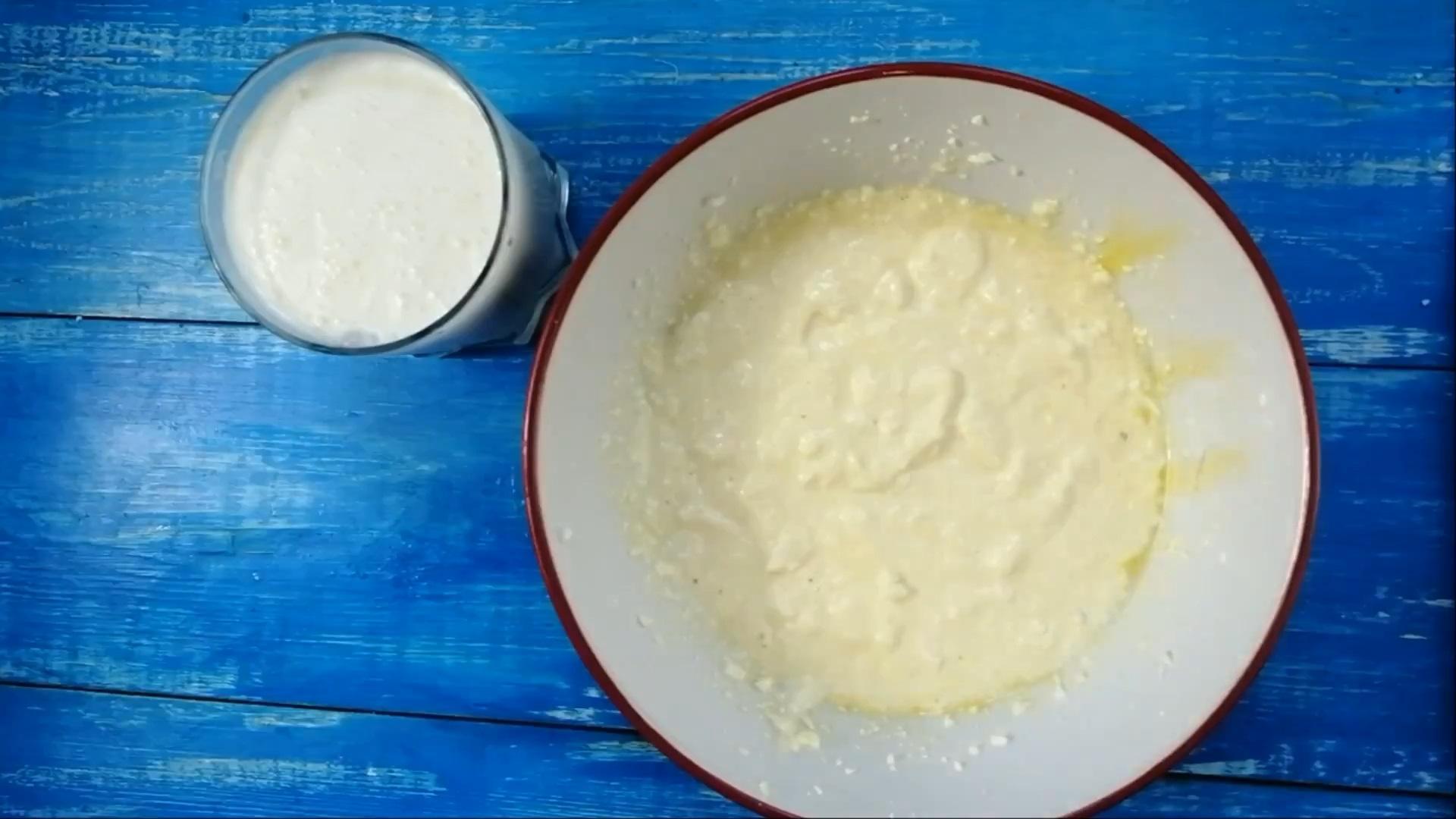 Recepta - Magdalenes de formatge cottage i poma - Pas 2