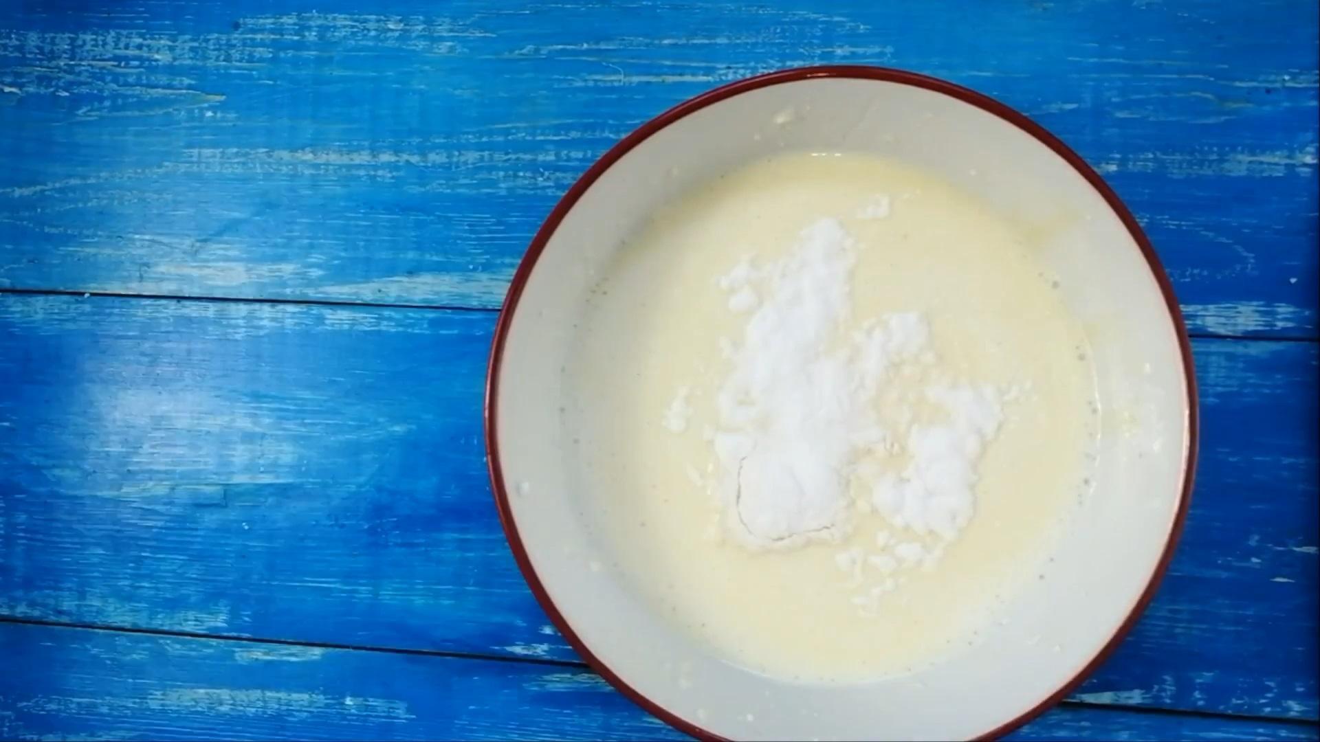 Recepta - Magdalenes de formatge cottage i poma - Pas 3