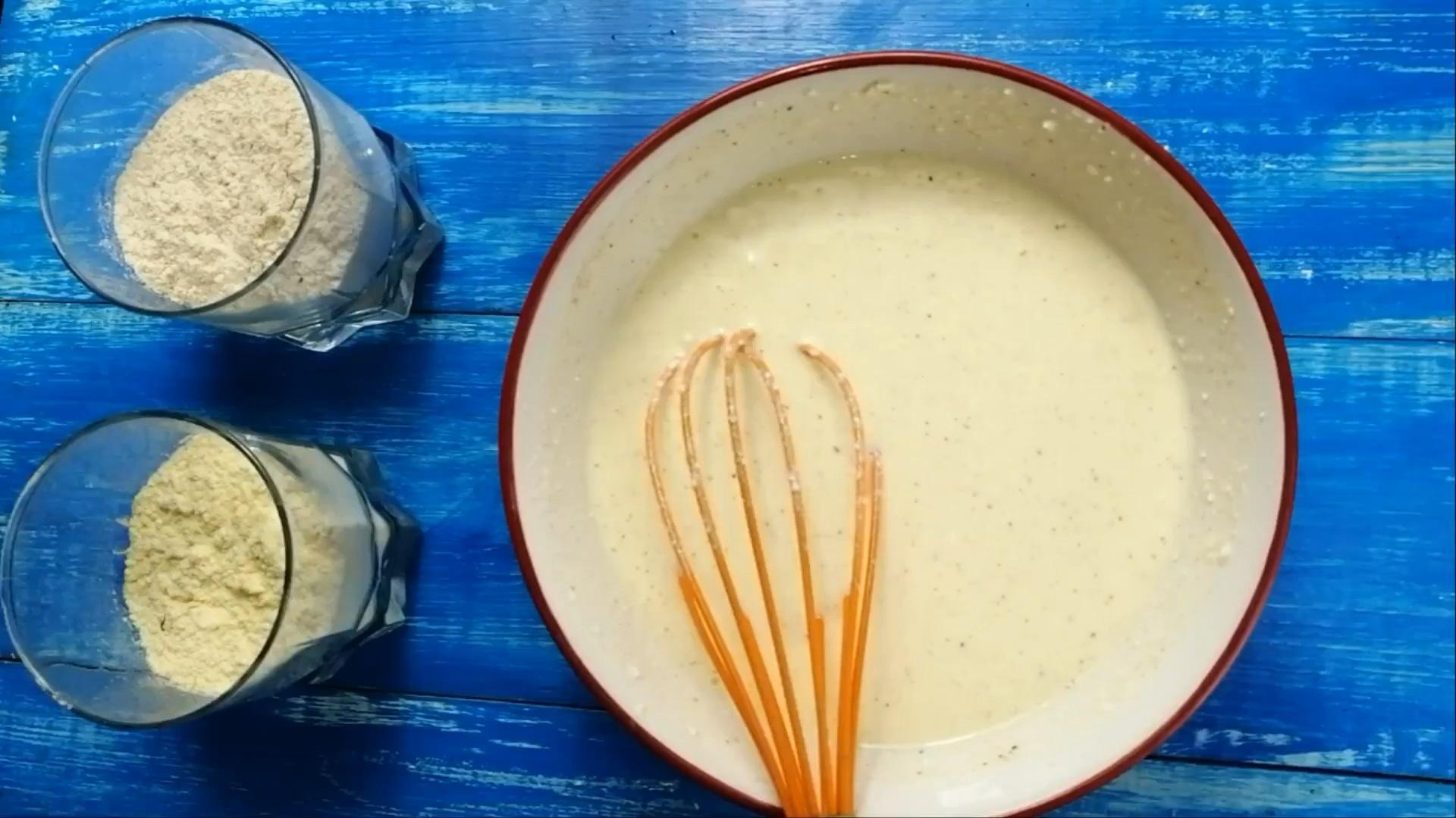 Recepta - Magdalenes de formatge cottage i poma - Pas 5