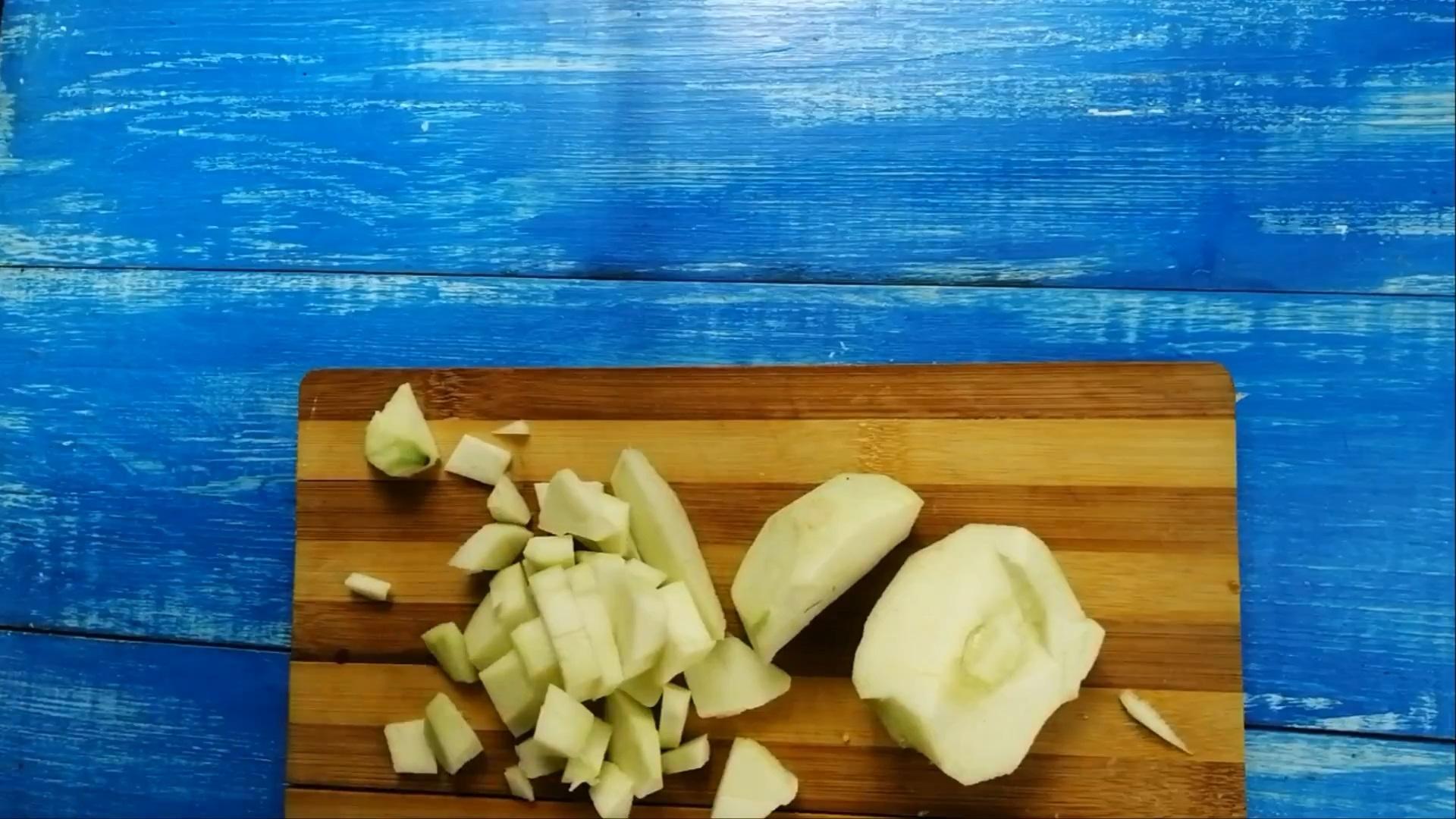 Recepta - Magdalenes de formatge cottage i poma - Pas 6