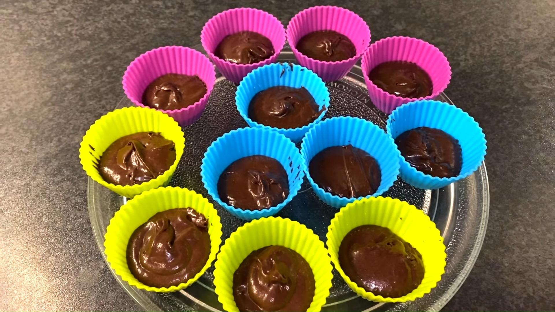 Recept - Muffiny do mikrovlnné trouby v silikonových formách - Krok 4