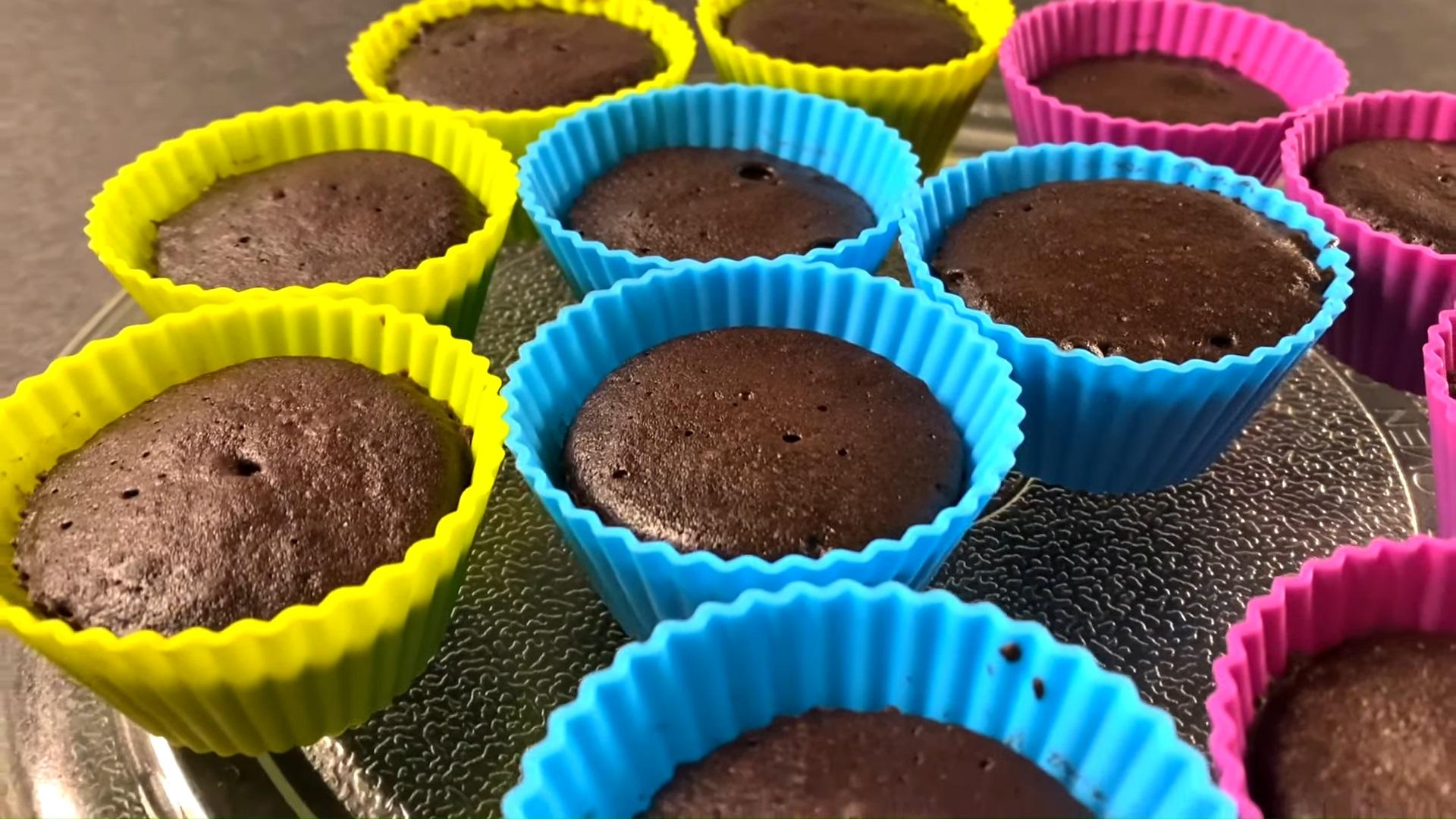 Recept - Muffiny do mikrovlnné trouby v silikonových formách - Krok 6