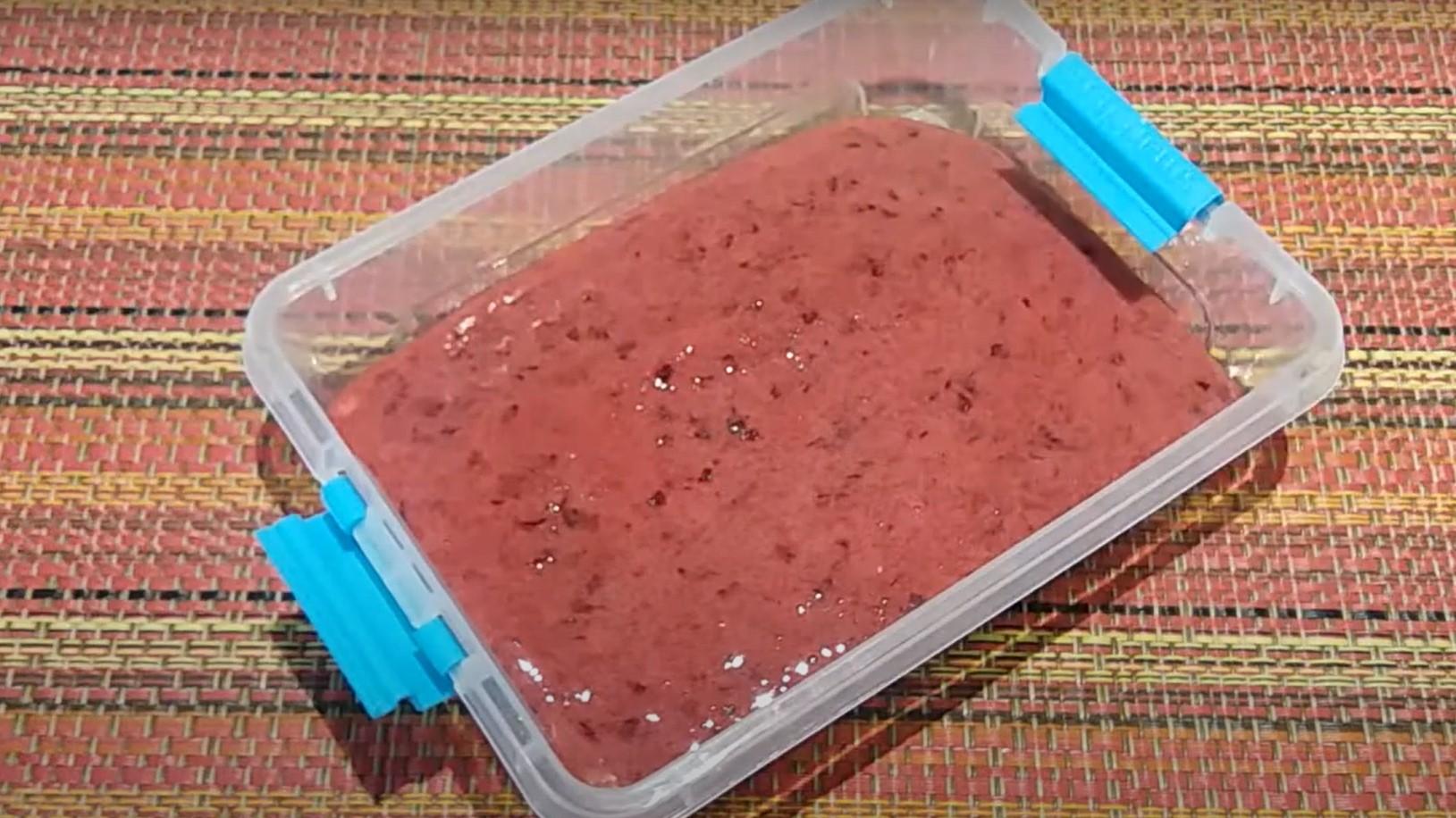 Recepta de sorbet de grosella negra - Pas 4