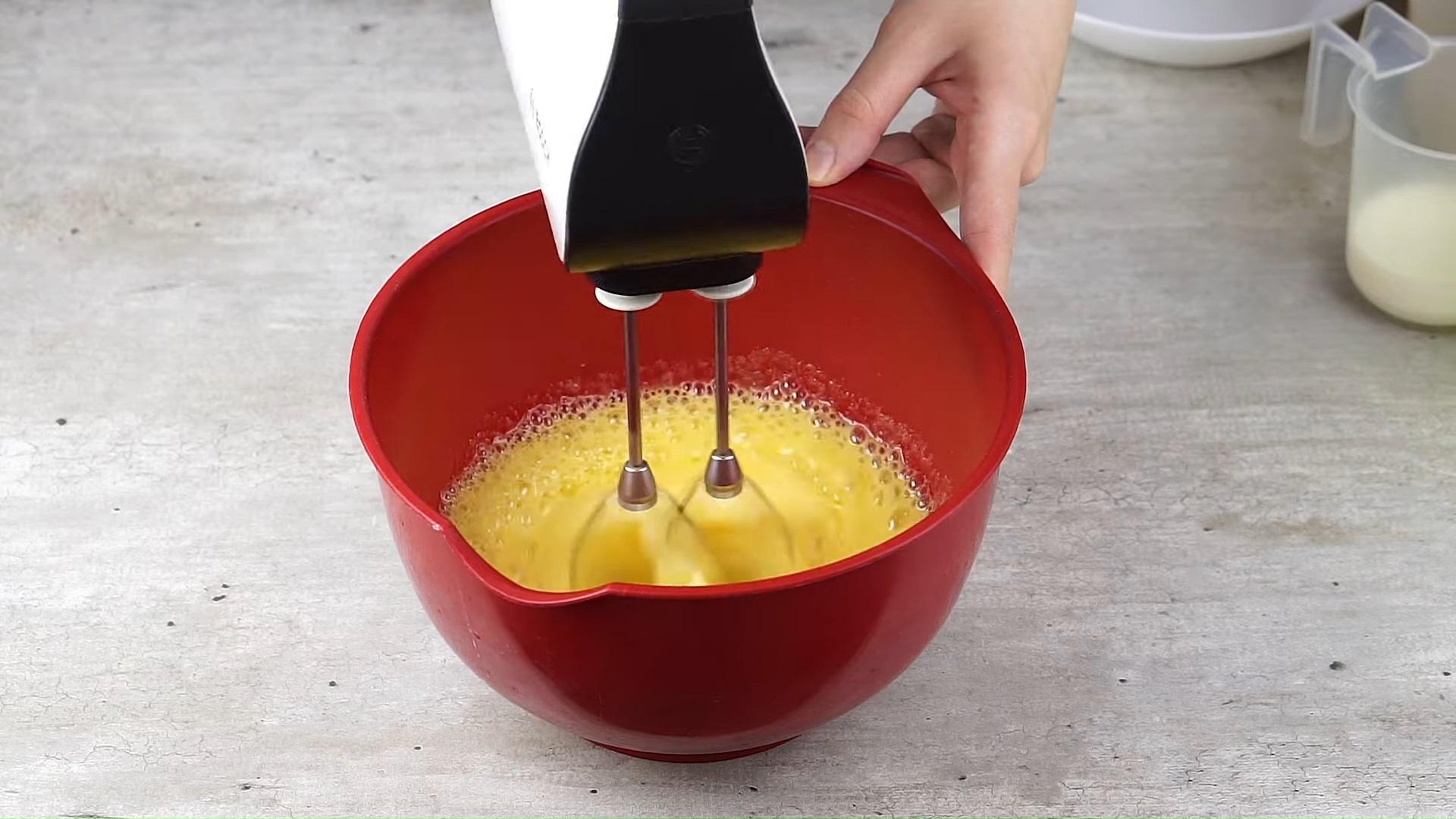 Recette - Gâteau au chocolat et à la banane au four - Étape 1