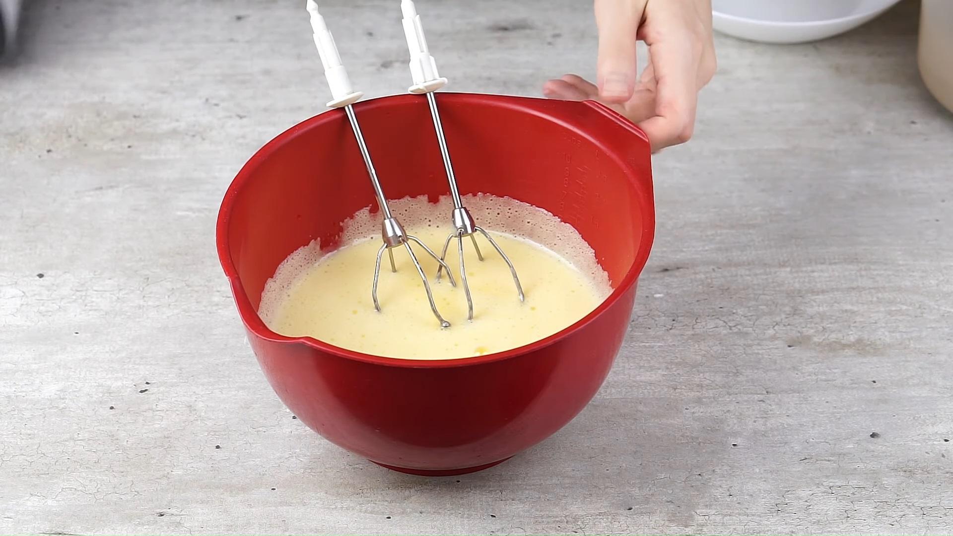 Recette - Gâteau au chocolat et à la banane cuit au four - Étape 2