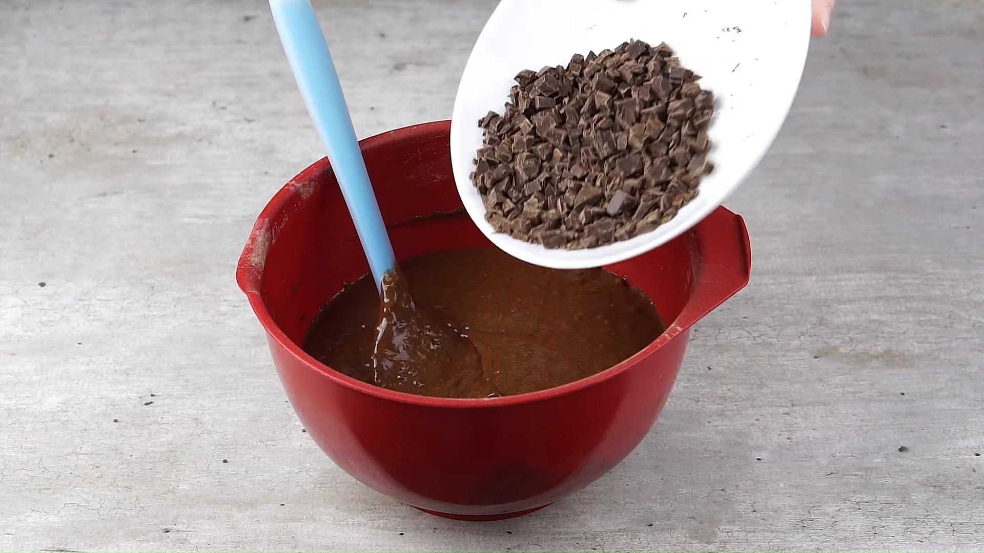 Recette - Gâteau au chocolat et à la banane cuit au four - Étape 6