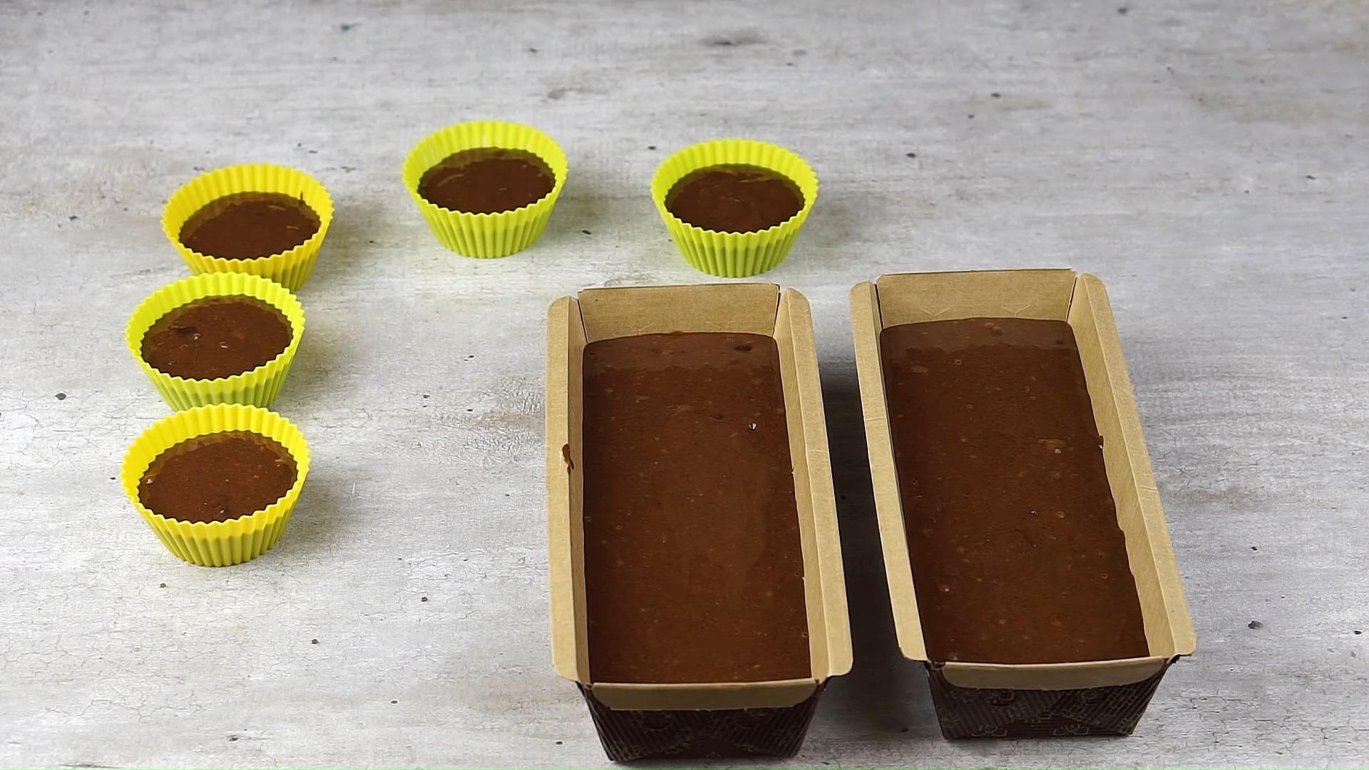 Recette - Gâteau au chocolat et à la banane cuit au four - Étape 7