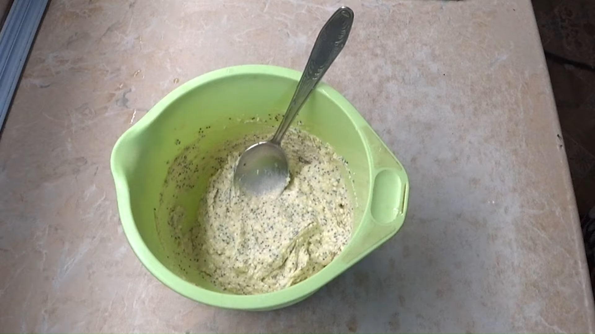 Recette - Muffins au fromage blanc et aux graines de pavot cuits au micro-ondes en 5 minutes - Étape 4