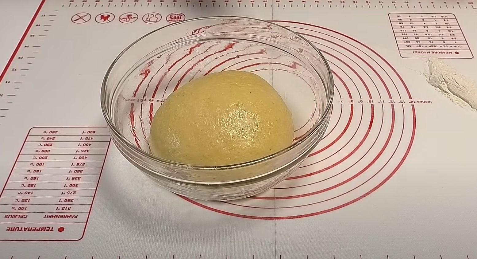 وصفة - عجينة الخميرة لكعكات عيد الفصح - الخطوة 7