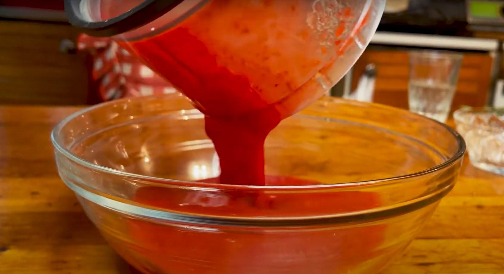 وصفة - جرانيتا الفراولة - الخطوة 3