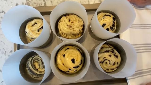 Recepta - Kulich Kraffin: amb panses, fruits secs i xocolata - Pas 16