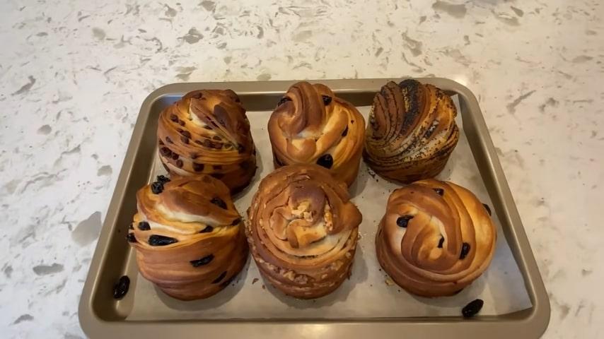 Recepta - Kulich Kraffin: amb panses, fruits secs i xocolata - Pas 17