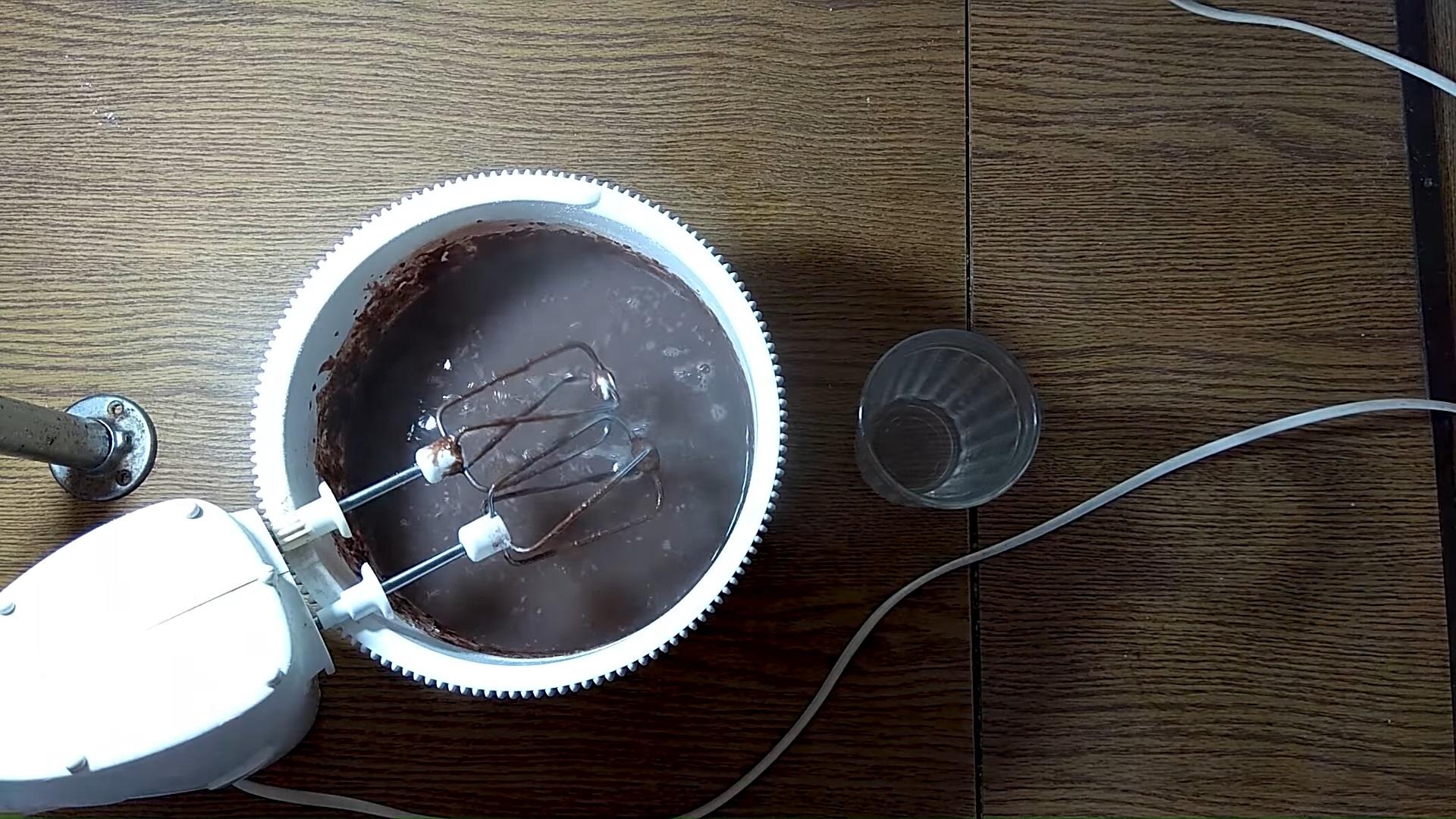 Resipi - Chocolate Kefir at Cocoa Muffins - Hakbang 5