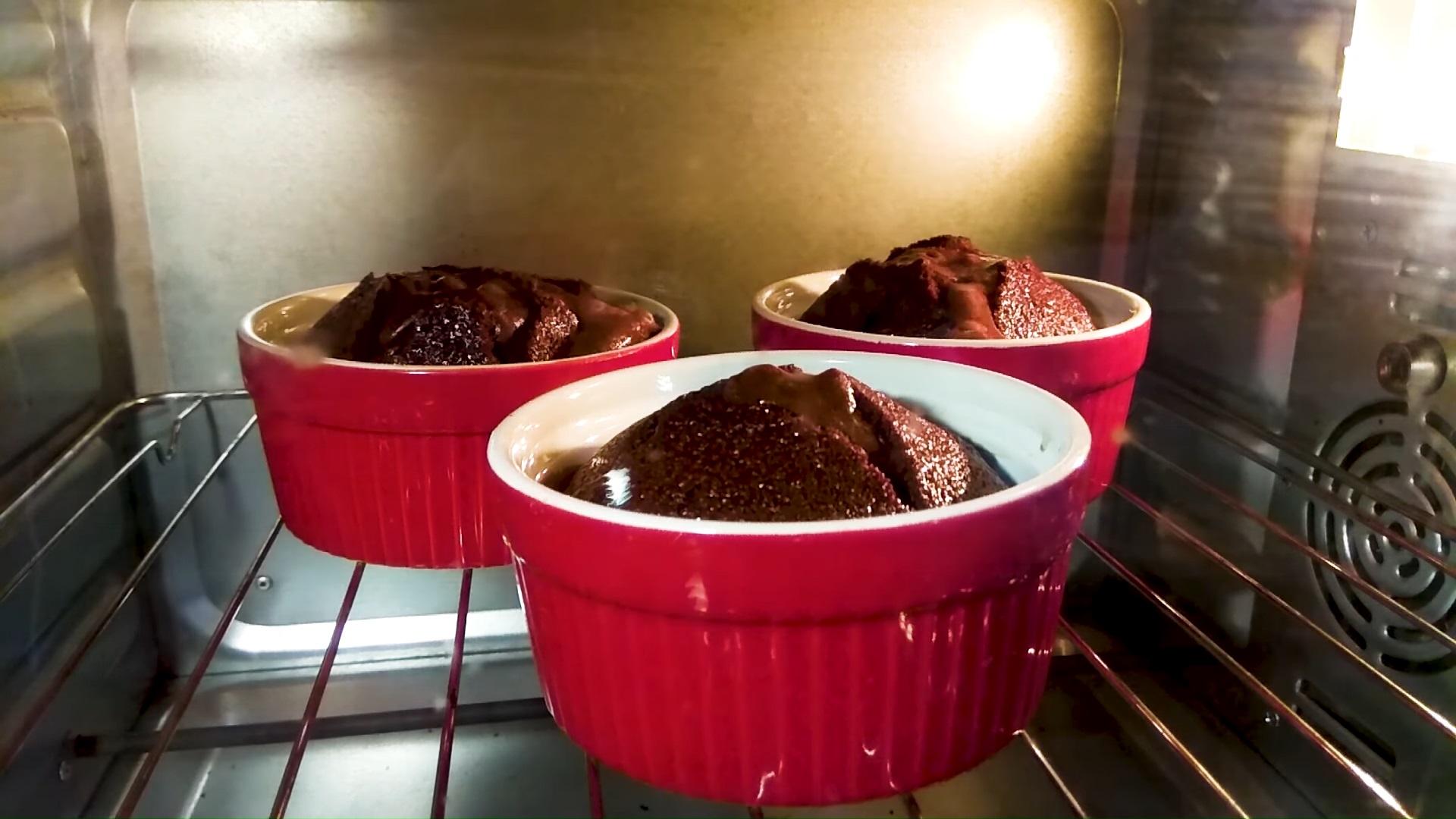 Resipi - Chocolate Kefir at Cocoa Muffins - Hakbang 7