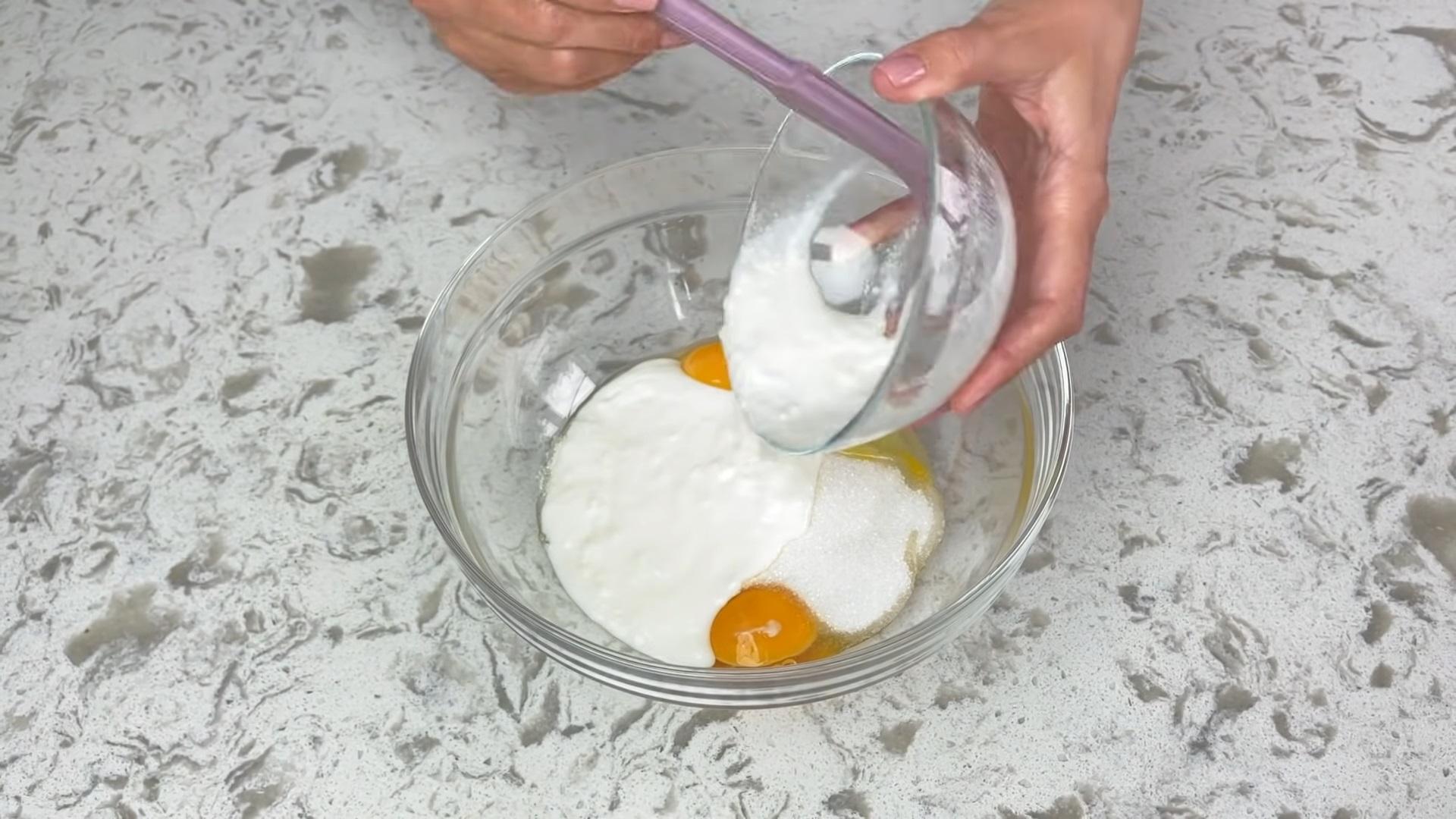 Recette - Muffins au kéfir et au chocolat dans des moules en silicone - Étape 2