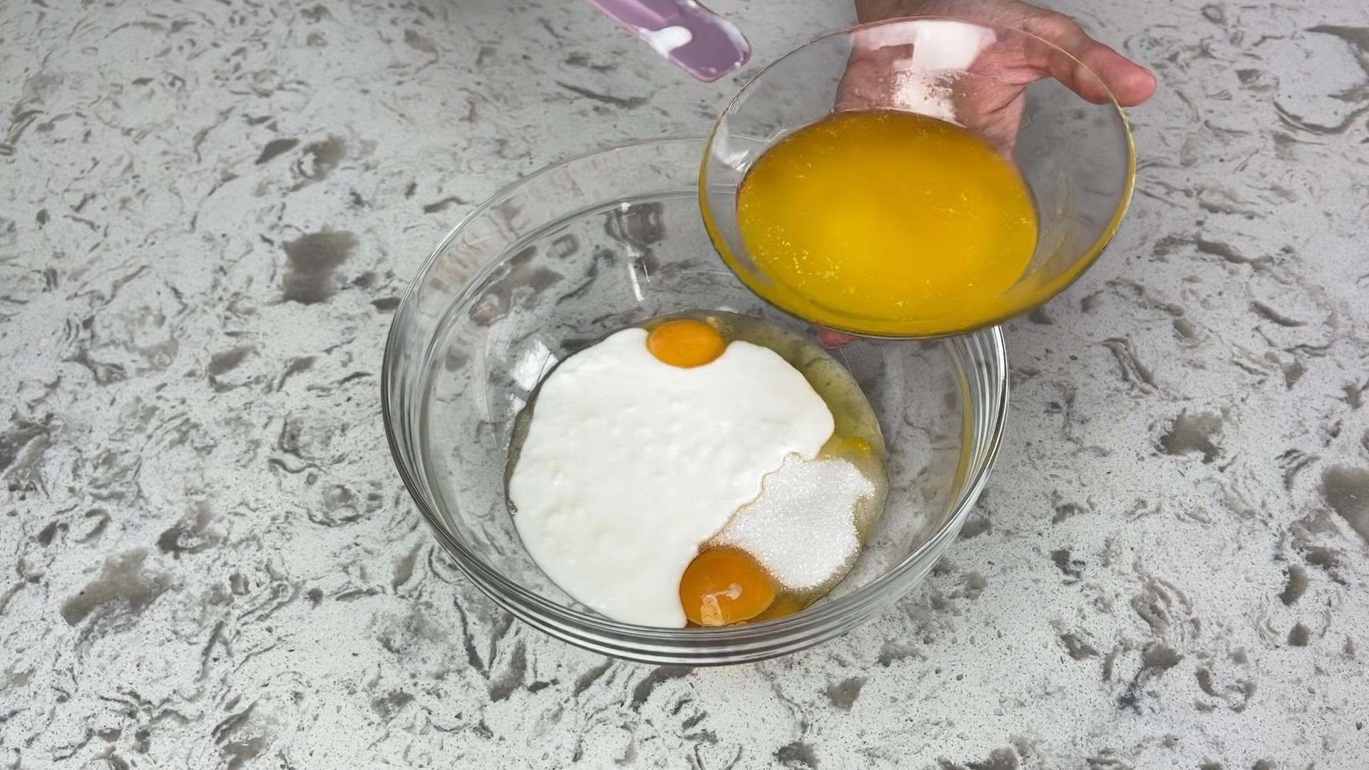 Recette - Muffins au kéfir et au chocolat dans des moules en silicone - Étape 3