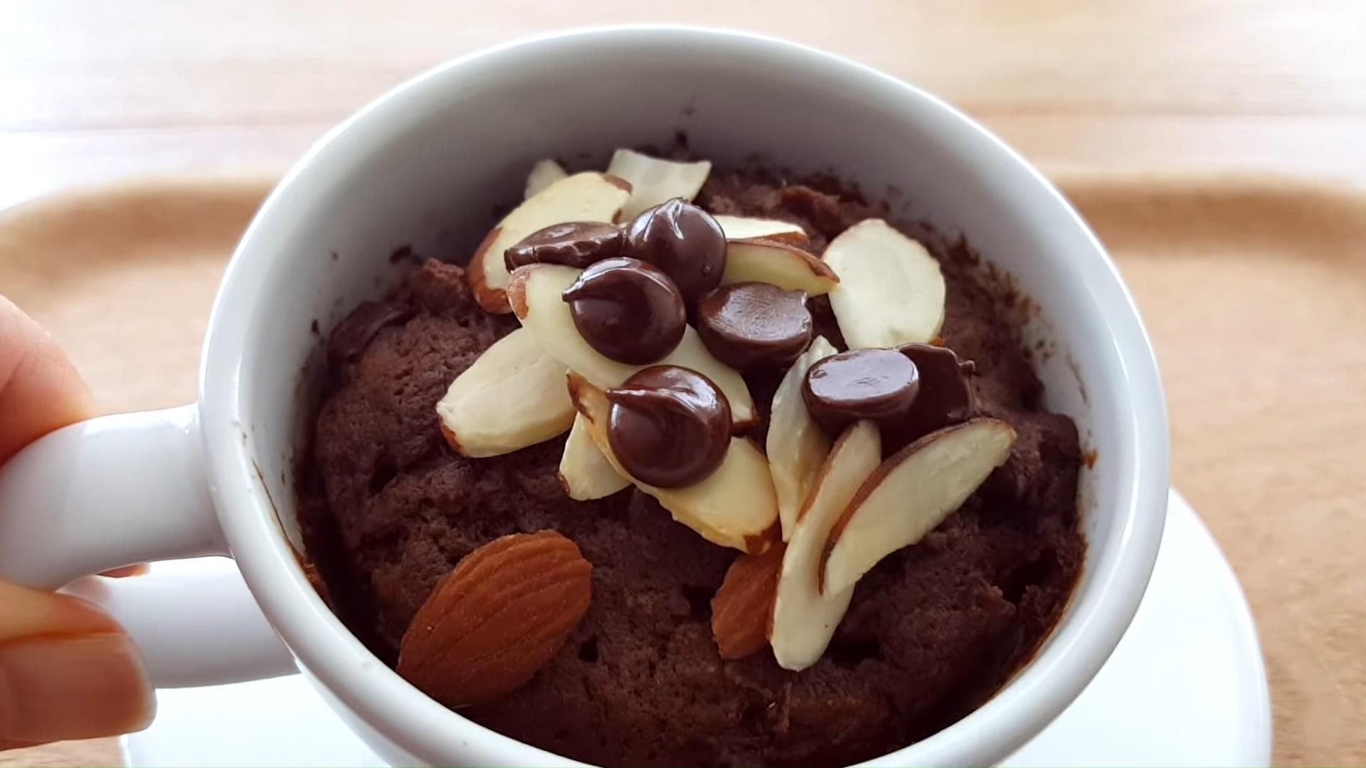 Recept - Čokoládové muffiny do mikrovlnné trouby - Krok 7