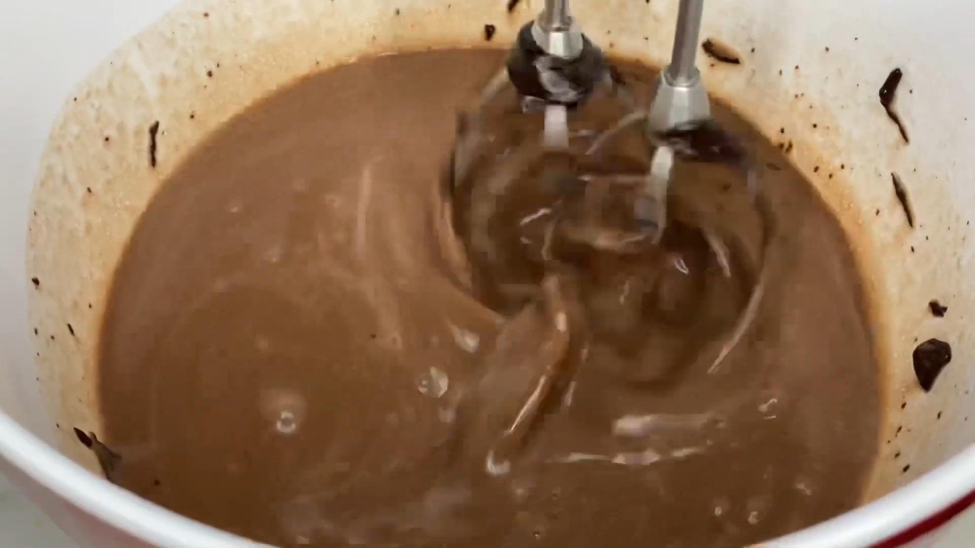 Recepta - Magdalenes de pastís de formatge amb xocolata - Pas 3