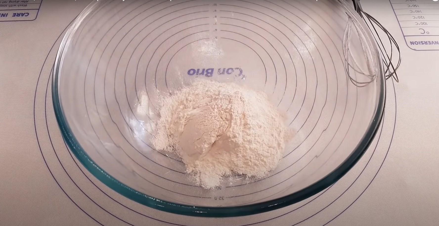 وصفة عجينة الشو لكعكة عيد الفصح: وصفة بسيطة - الخطوة 1