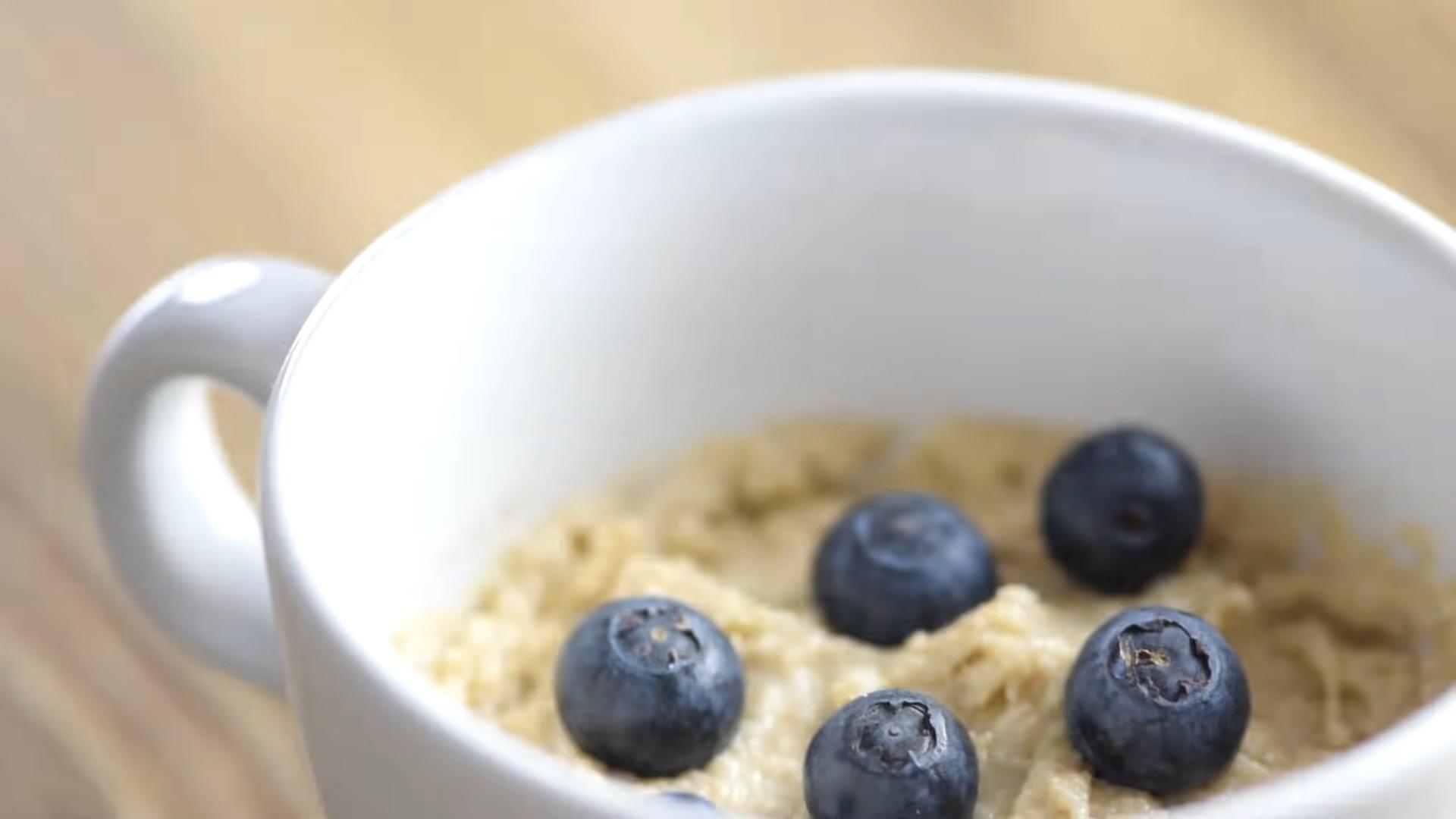 Recepta - Magdalena dietètica de civada al microones - Pas 6