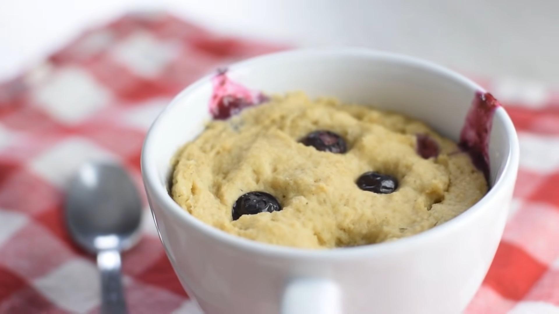 Recepta - Magdalena dietètica de civada al microones - Pas 8