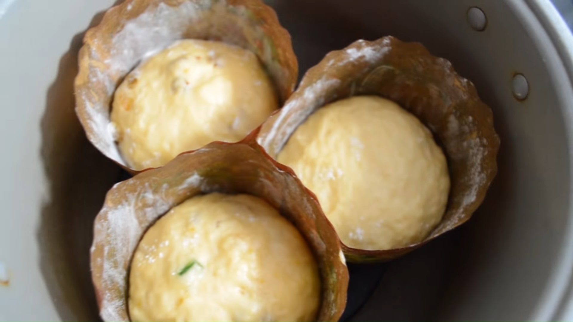 สูตร - เค้กอีสเตอร์โฮมเมดใส่ลูกเกด ทำในหม้อหุงข้าวอเนกประสงค์ Polaris - ขั้นตอนที่ 7