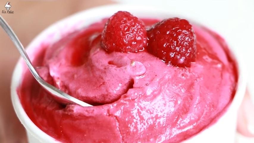 สูตรเชอร์เบทสตรอว์เบอร์รีใบโหระพา - ขั้นตอนที่ 6