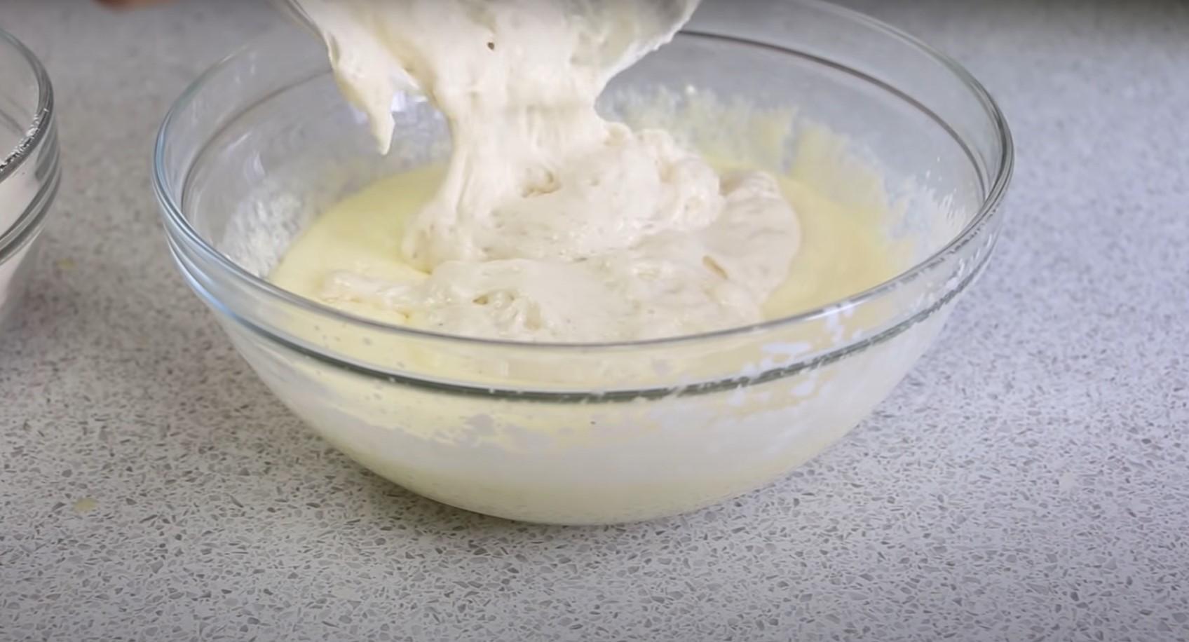 وصفة - كعكة عيد الفصح باللبن الرائب والخميرة الطازجة - الخطوة 7