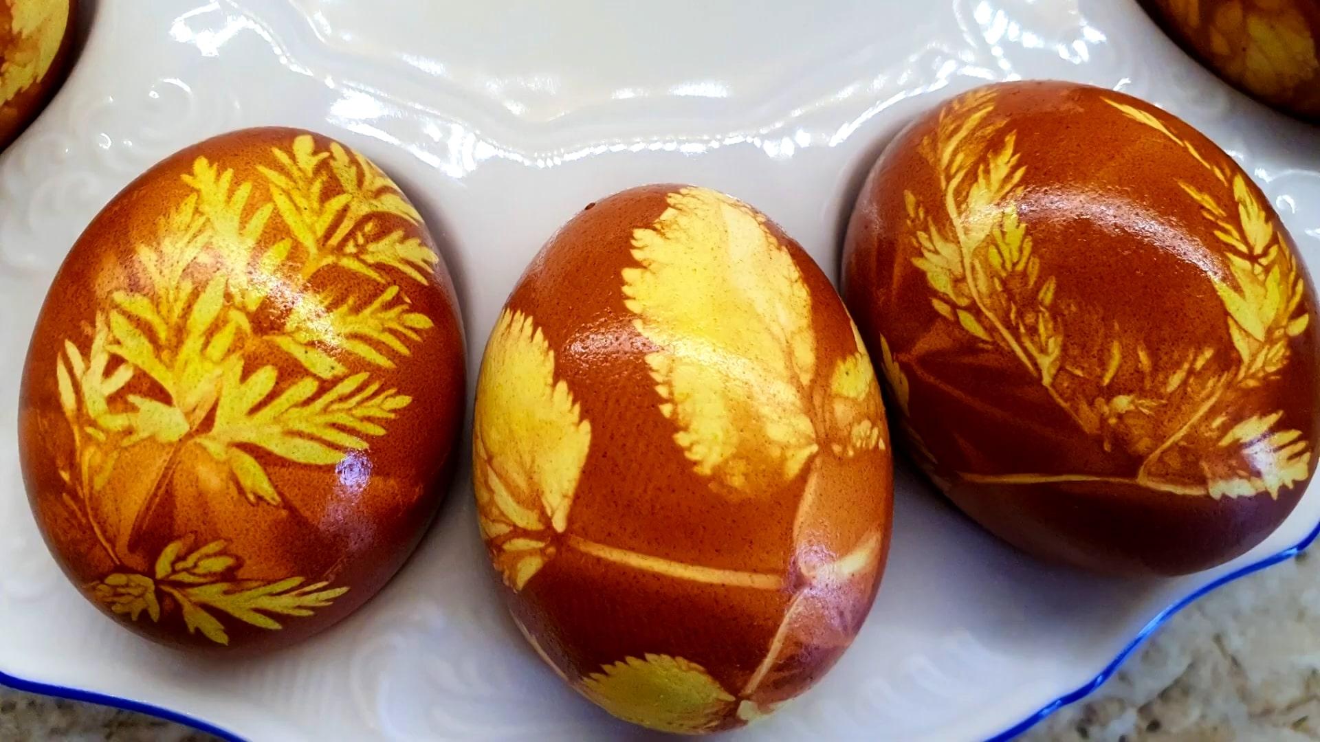 وصفة - بيض بنقوش زهرية - الخطوة 7