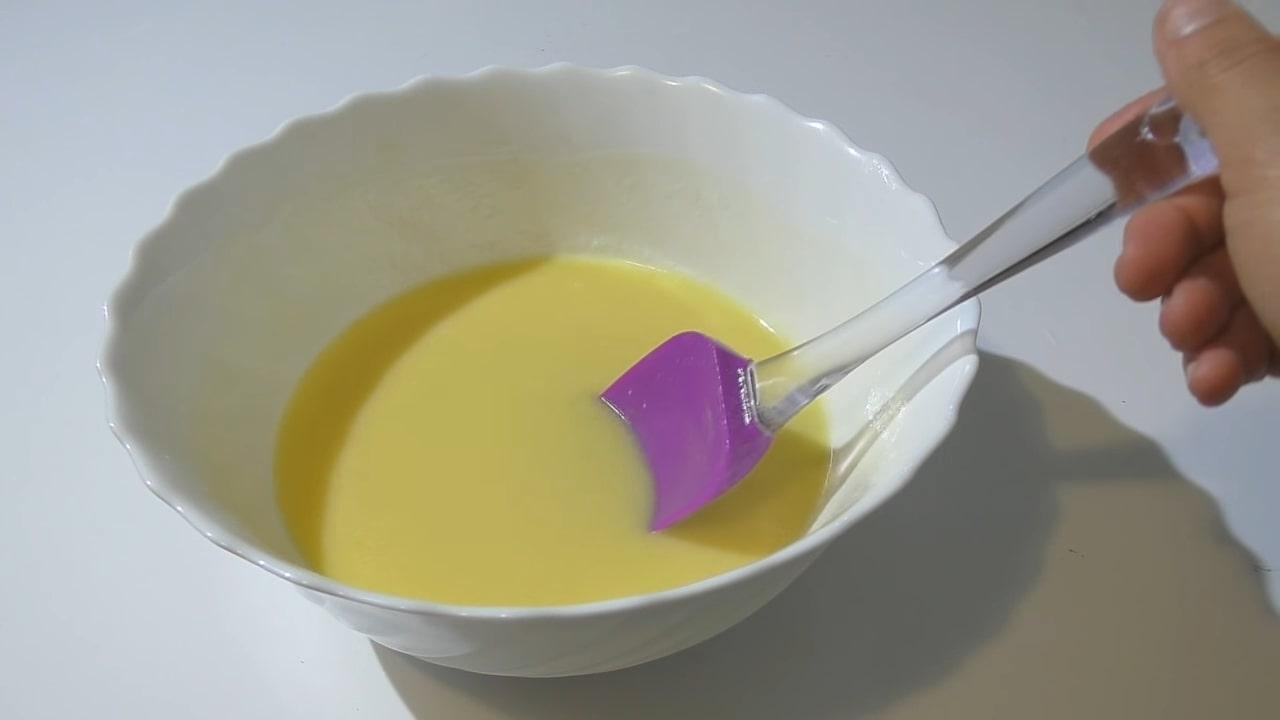 Recette - Glaçage au chocolat blanc - Étape 2