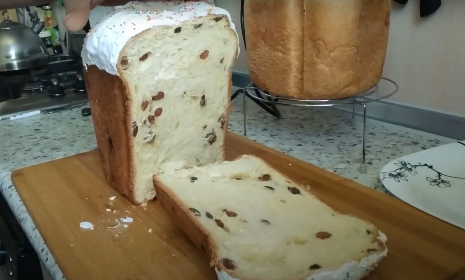 Recette - Gâteau de Pâques facile à préparer avec une machine à pain Panasonic SD-2501 - Étape 7