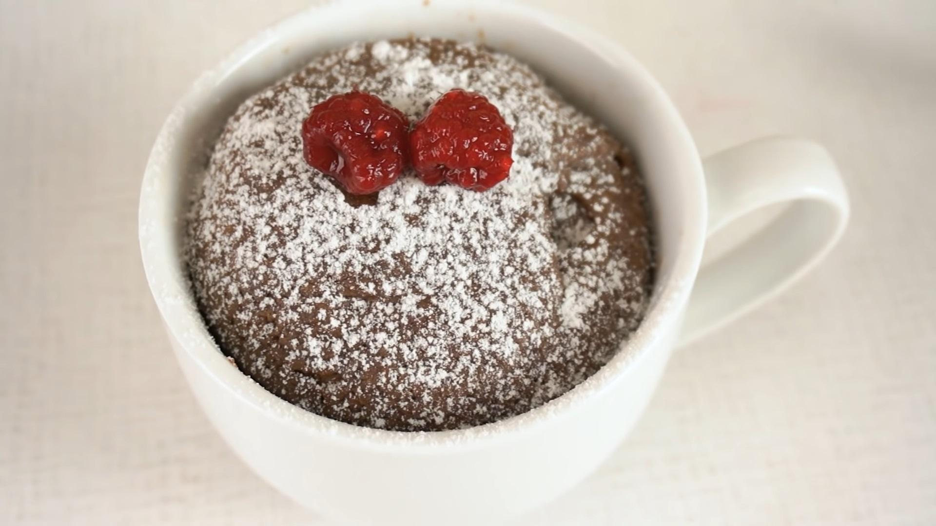 Recepta - Magdalenes de brownie per al microones - Pas 7