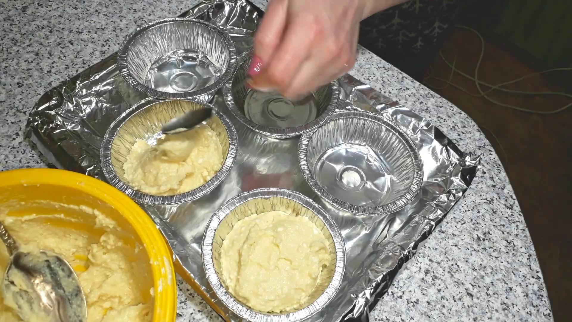 Recepta - Magdalenes de formatge cottage i crema agra - Pas 7